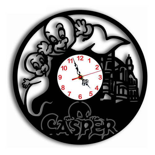 Reloj De Casper Negro Blanco