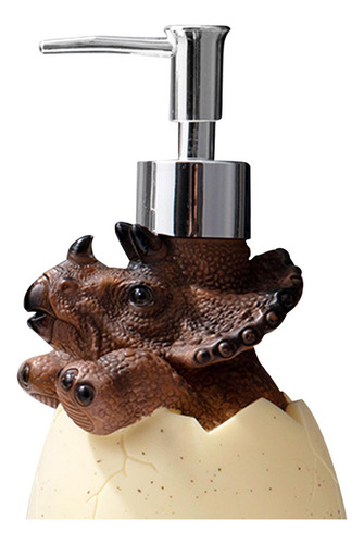 Dispensador De Jabón 3d Dinosaur Scupture 560ml Accesorios