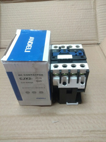 Contactor Magnético Andeli, 25a, Bobina 110vca Poliequipos