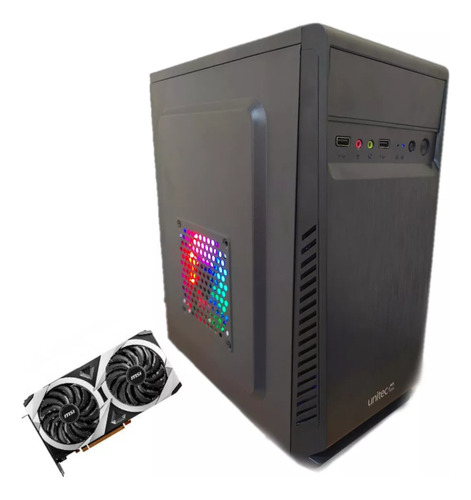 Pc Torre Gamer Cpu Core I3 7100 16ram T Video Rx 6700 12gb