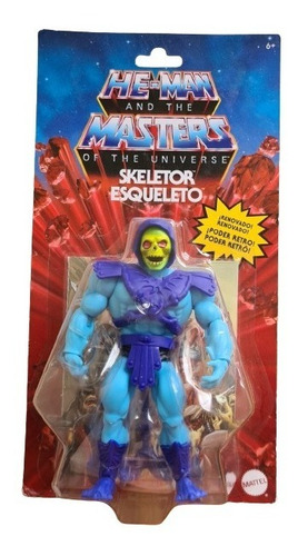 Boneco Esqueleto Skeletor Mattel Master Universe