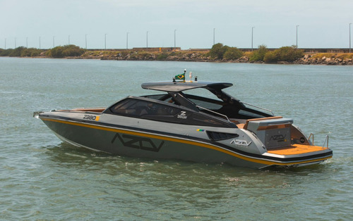 Lancha Azov Z380 Open 2025 0km! Até 60x - Nx Ventura Focker