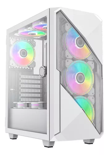 Gabinete Gamer Gamemax INFINIT RGB - M908-TR Branco