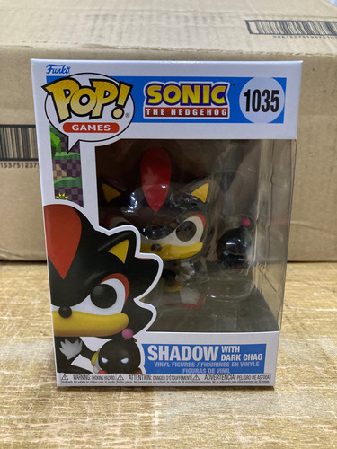 Shadow With Dark Chao 1035 Sonic The Hedgehog Funko Pop