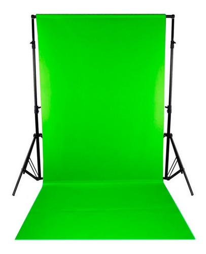 Fondo Infinito Croma Key Verde Digital Tela 3x1,5 S/estruct.