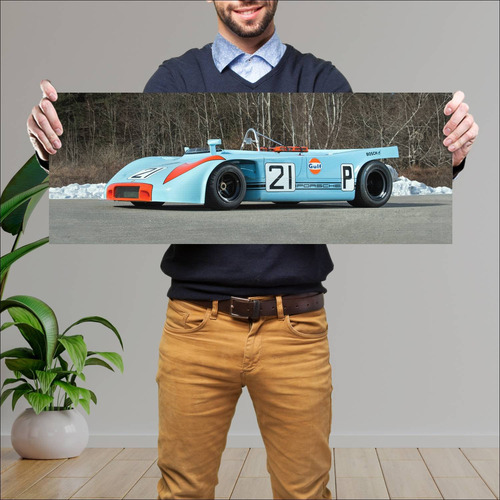 Cuadro 30x80cm Auto 1970 Porsche 908 03 Spyder 0 57