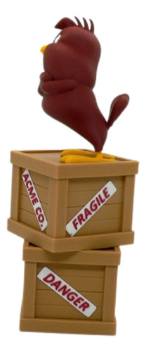 Figura Gallo Claudio Y Gavilán Pollero Looney Tunes. Pack 2u