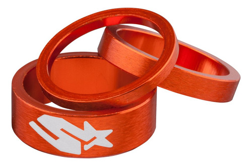 Headset Spacer Kit Naranja 3 mm, 6 mm, 12 mm