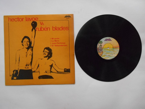 Lp Vinilo  Hector Lavoe Vs Ruben Blades Edición Colombia1970