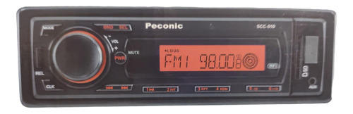 Auto Stereo Peconic Am Fm Mp3 Sd Usb Frente Desmontable