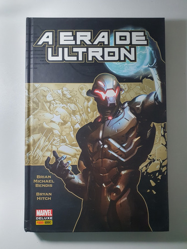 Livro Hq Marvel A Era De Ultron Panini Deluxe (Usado)