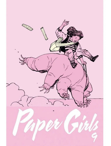 Paper Girls Nº 09, De Brian K. Vaughan,cliff Chiang. Editorial Planeta Deagostini Cómics, Tapa Blanda En Español, 2017