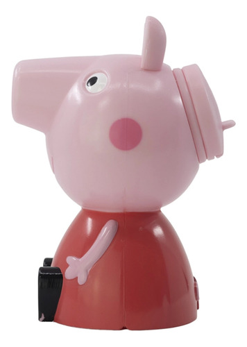 Botella Peppa Pig Forma 3d 340 Ml Mini Niña 15x7,8 Cm