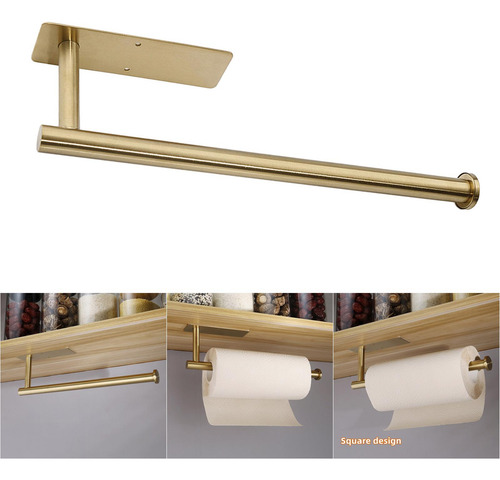 Portarrollos De Papel De Pared Con Tornillos Y Adhesivos