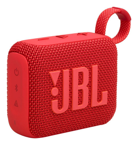 Parlante Jbl Inalámbrico Bluetooth Go4 4.2w Rojo
