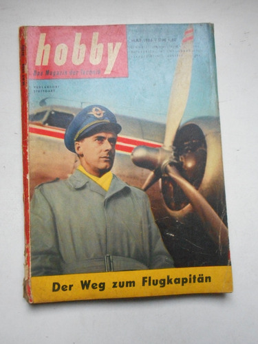 Revista Hobby - Maio/1954 - Aviação / Marinha - Alemanha 