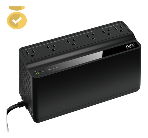 Ups Con Regulador Apc Be425m-lm 425va 255w 120v 6 Tomas