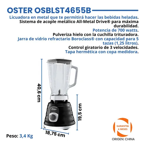 Peso de una licuadora hotsell