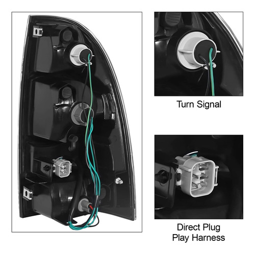Luz Trasera Led De Freno Trasera Compatible Con Tacoma 05-15
