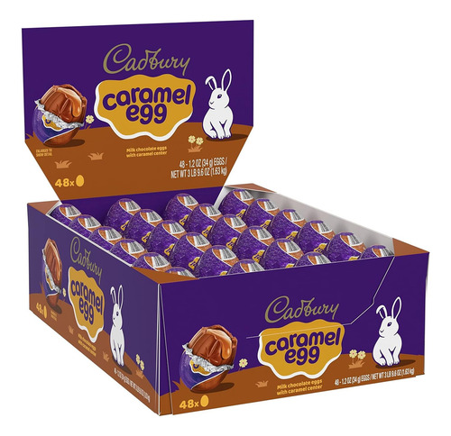 Cadbury Chocolate Con Leche Con Caramelo De Huevos Centrales