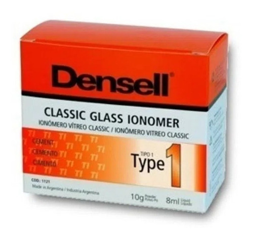 Densell - Ionómero Vitro Classic Glass Ionomer, Tipo 1