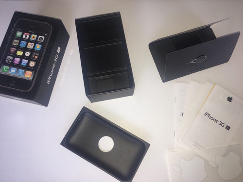 Caja iPhone 3gs Con Manuales Y Llave
