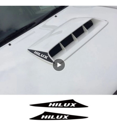 Toyota Hilux Calcomanías Para Capot Toma De Aire