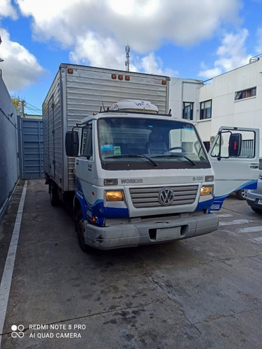 Camión Volkswagen 8120 C/furgón Y Plataforma Hidraulica
