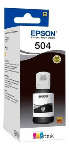  Tinta Original Epson T504 Negro L4150/l4160/l4260/l6161