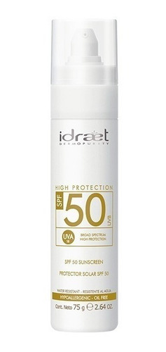 Idraet Protector Solar Hidratante 50 Emulsion Facial