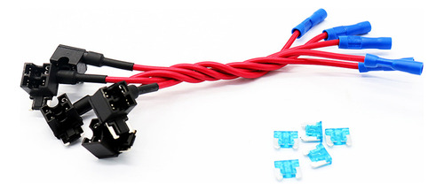 Bx Adaptador De Fusibles Para Coche De 12 V Con 5