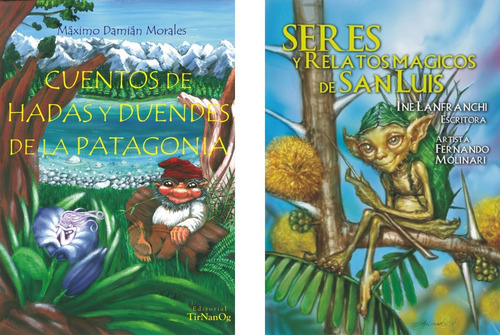 Combo Dos Libros Seres Magicos De La Patagonia Y San Luis