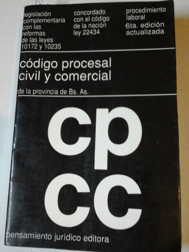 Codigo Procesal Civil Y Comercial- Jorge E. Prim - L219 