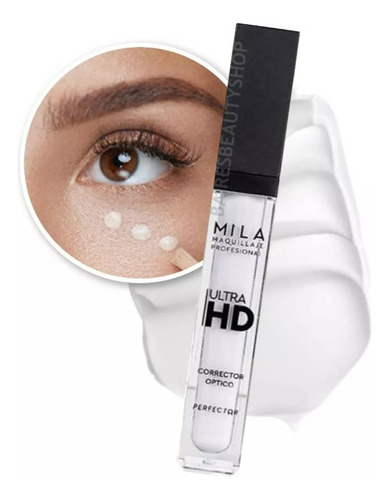 Corrector Óptico Ultra Hd Perfector Tapa Ojeras Mila Marzi