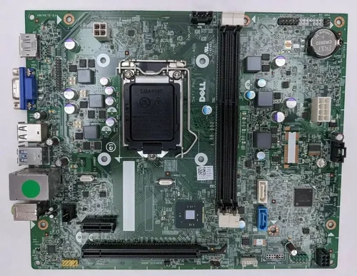 Placa madre Dell Optiplex 3020 Sff Wmj54 0wmj54 4yp6j V2kx3, color verde