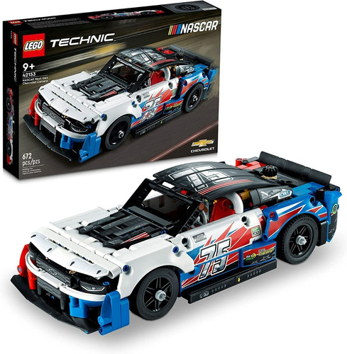 Lego Technic Camaro Chevrolet Zl1 Nascar Motor V8 42153 Quantidade de peças 672