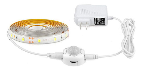 Imagen 1 de 9 de Luz De Tira De Sensor De Movimiento Inteligente Led Cama Imp