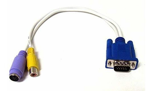 Cables Vga, Video - Fyl Nuevo Vga Svga A Tv Rca S-video Cabl