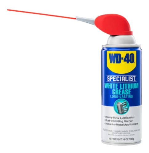 1 Spray De Grasa De Litio Blanca Protectora Wd40 300ml Xcsc 