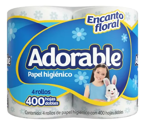comprar Papel Higiénico Adorable Con 4 Rollos