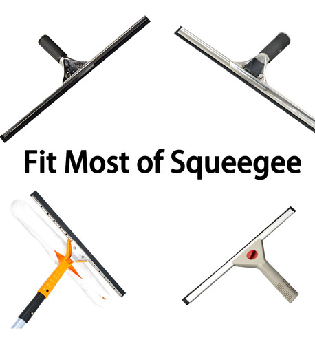 (bk) Squeegee Rellens, Tiras De Goma De Repuesto