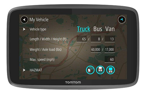 Tomtom Trucker 620 - Dispositivo De Navegación