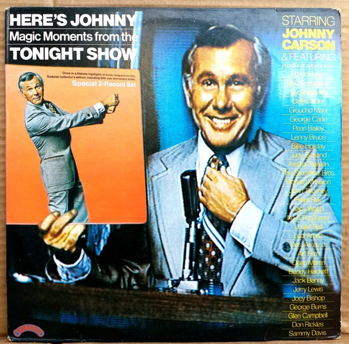 Varios - Johnny Carson Tonight Show - Lp Doble Usa Año 1973