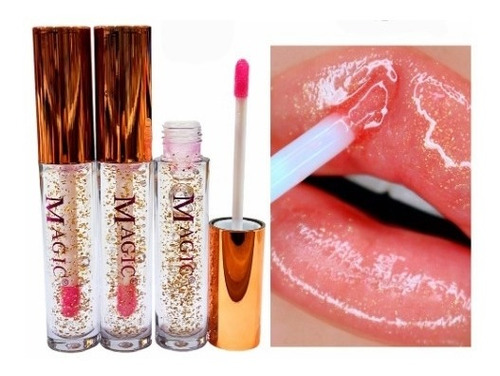 Labial Bálsamo Lip Gloss Brillo Labios Magico Cambia Color 