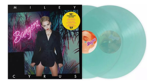 Vinil Miley Cyrus, Bangerz (lacrado) (Usado)