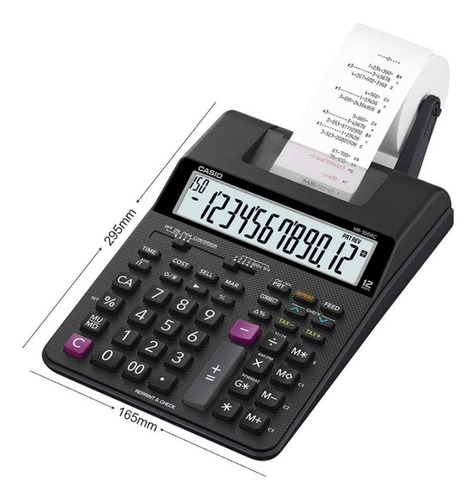 Calculadora Casio Hr-100 De Escritorio