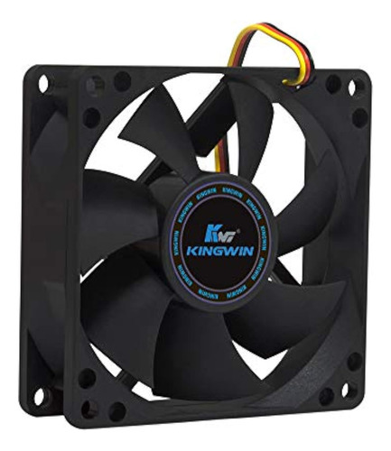 Kingwin 80mm Cf-08lb Ventilador Silencioso, Para Cajas De Co