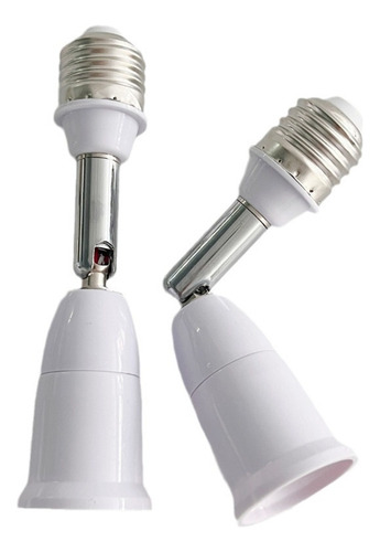 Lámpara De Luz Led E27 A E27 Con Base De Extensión Extendida