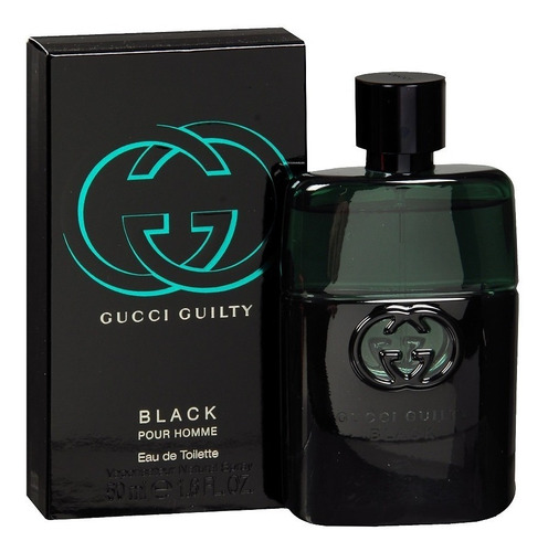 Gucci Guilty Black Hombre Edt 50ml-100% Original