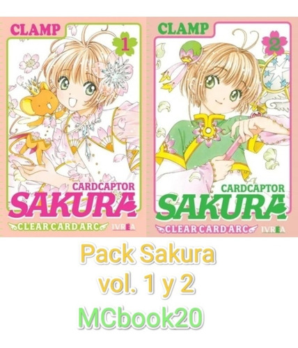 Manga, Cardcaptor Sakura - Clear Card Arc Pack Vol. 1 Y 2 / 